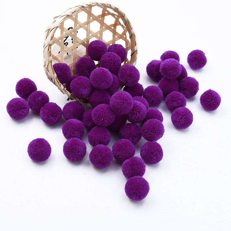 10/30 st 2cm billiga pompom kläder & accessoarer gör-det-själv godisask en keps bröllopsblommor för scrapbooking heminredning: 6 / 10 stycken
