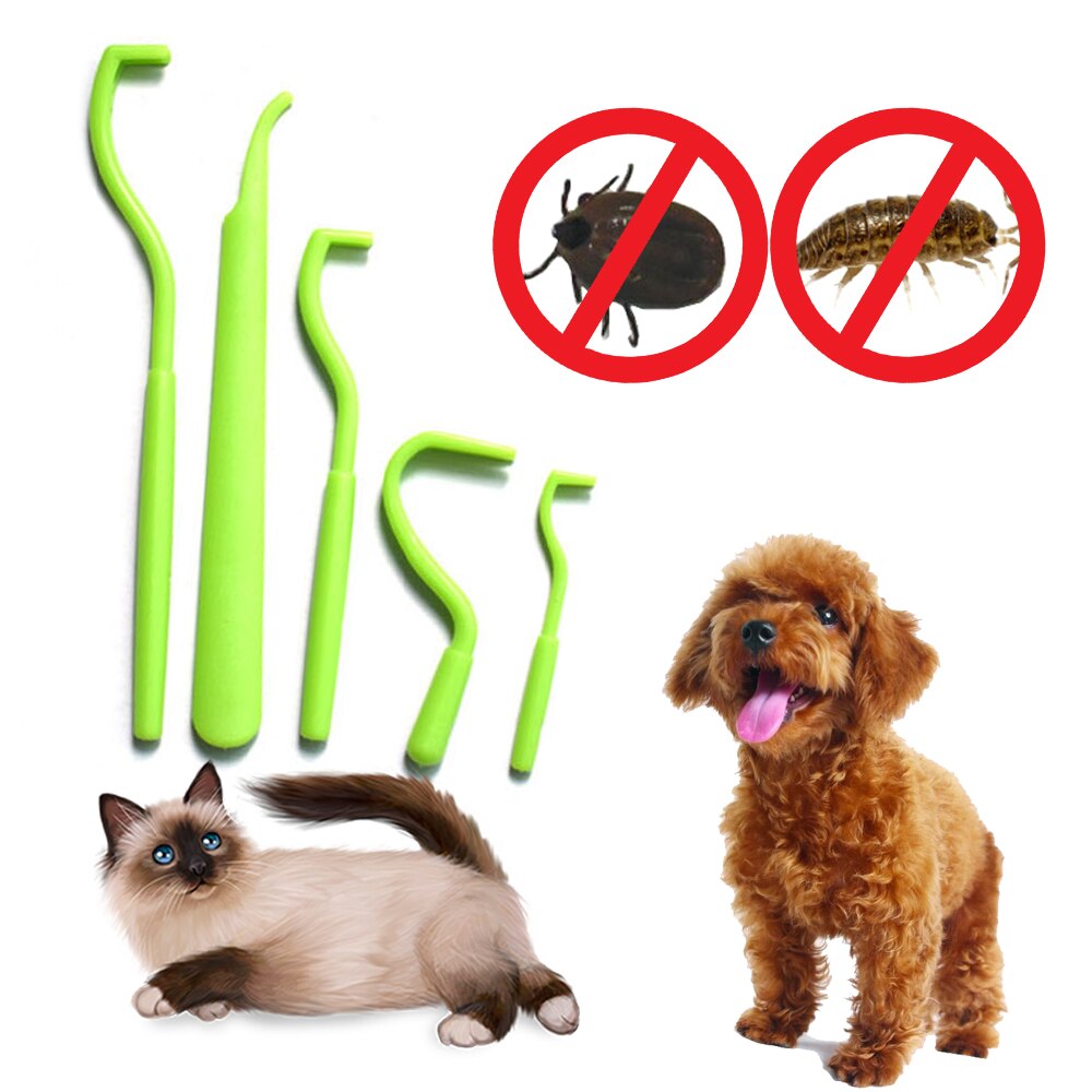 Vlooienverwijderaar voor honden, harde tekenverwijderaar, vlooienklem, luizenverwijderaar, vlooienkam, ongedierteverwijderaar, tekenprikker, vlooienkam voor huisdieren, dierenbenodigdheden