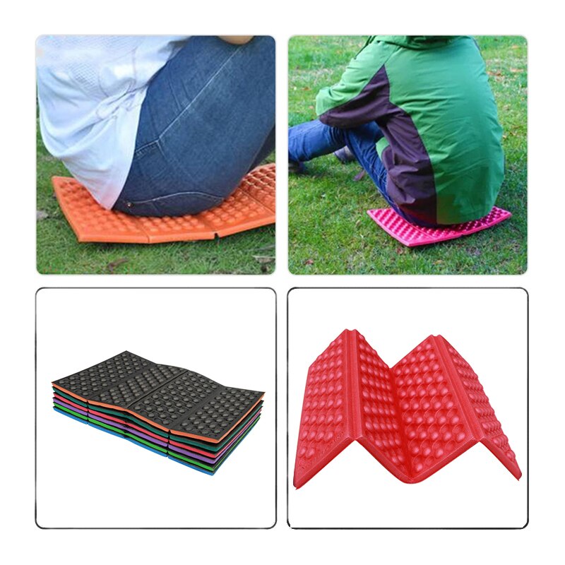 Folding Picnic Camping Mat Foam Mat Portable Beach Picnic Blanket Waterproof Outdoor Cushions Hiking Activities Equipment