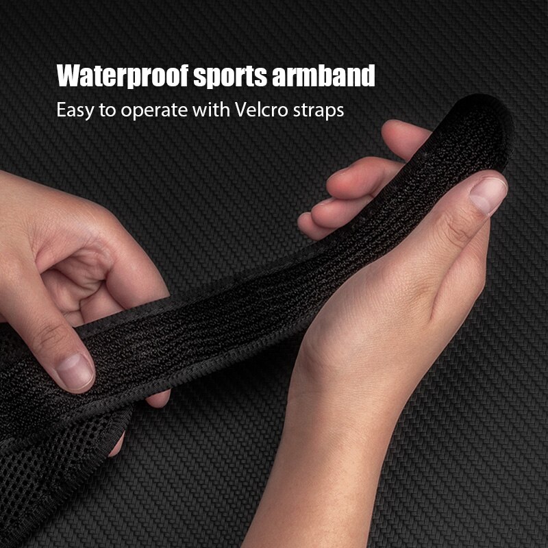 Running Sport Armbanden Riem Hand Pouch Voor Iphone 12 11 Pro Max Xs Xr 7 8 Plus Gym Jogging Arm band Case Bag Voor Samsung S21 +