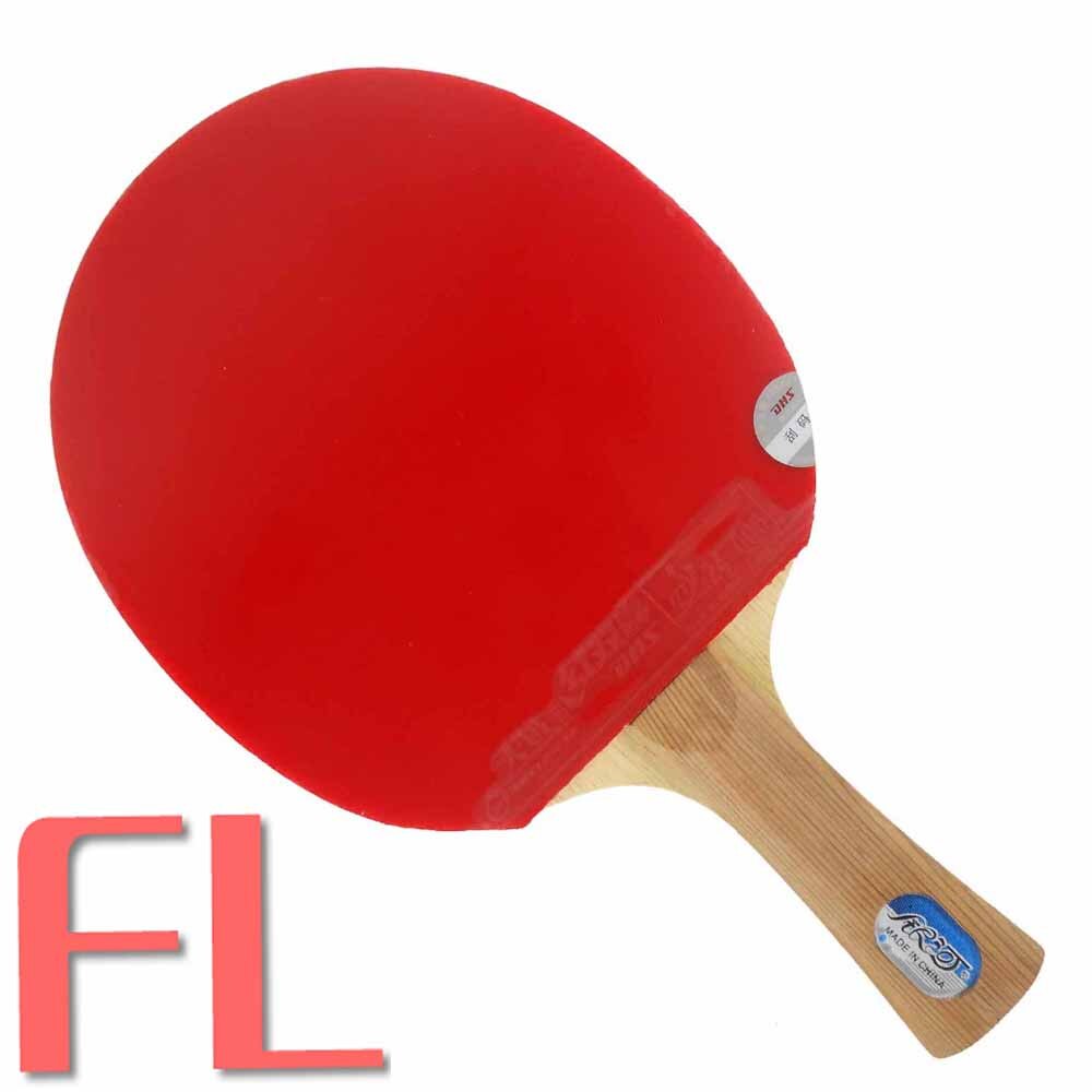 Pro Table Tennis PingPong Combo Racket Galaxy YINHE T-11+ with DHS Skyline TG3 KTL Rapid SOFT Long Shakehand FL: FL