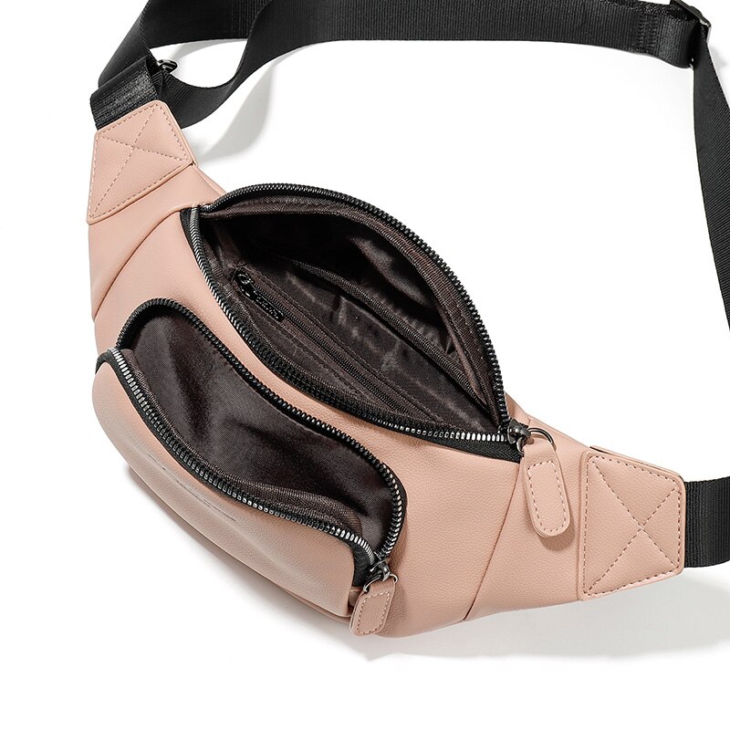 Sac à bandoulière à ceinture pour femme, sacoche de , décontracté, de voyage, de poitrine, à la