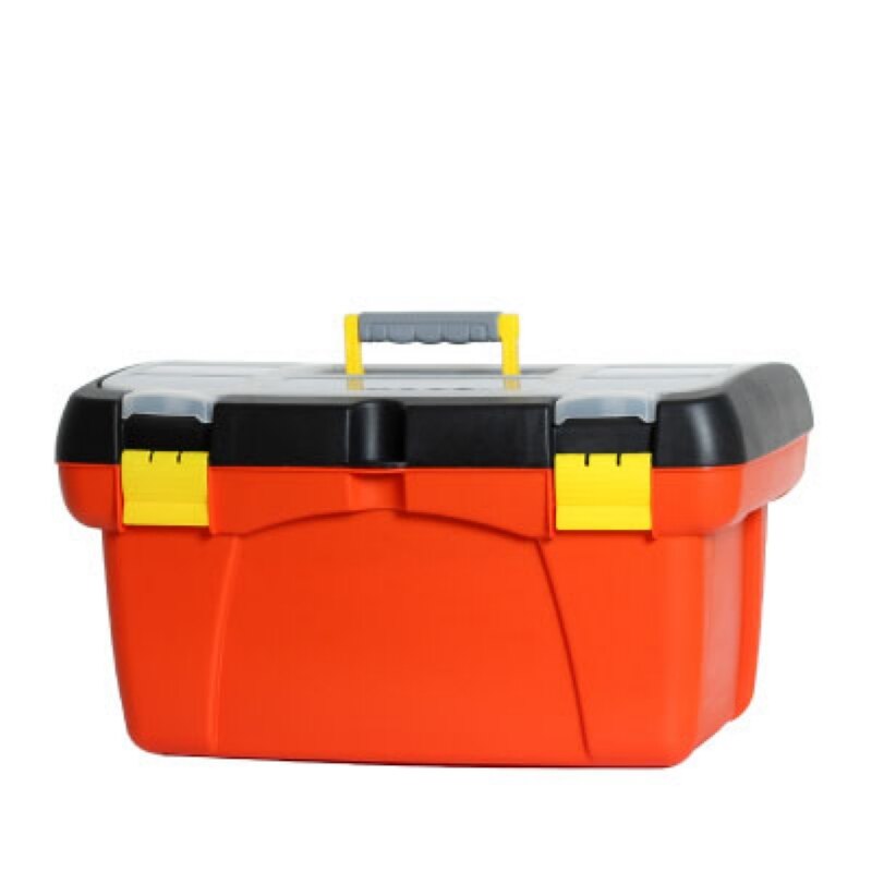 Multi-function repair toolbox portable plastic large car storage box Electrician Box Hardware Impact drill Home case