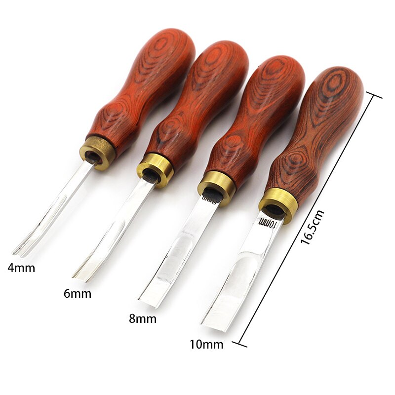 DIY Leather craft Edge French Style Edge Beveler Leather Skiving Thinning Trimming Tool Thinning knife 6mm-10mm