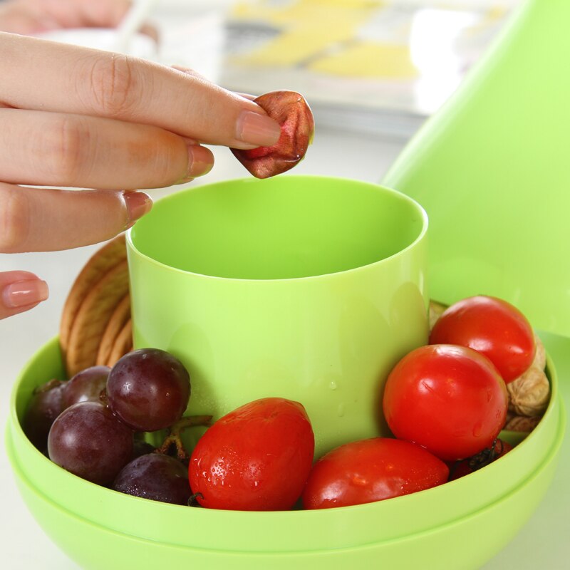 Plastic Cute Pear Storage Box Fruit Pen Holder Pencil Container Case Brush Pot Box Sundry Organizers Desktop Office Stationery