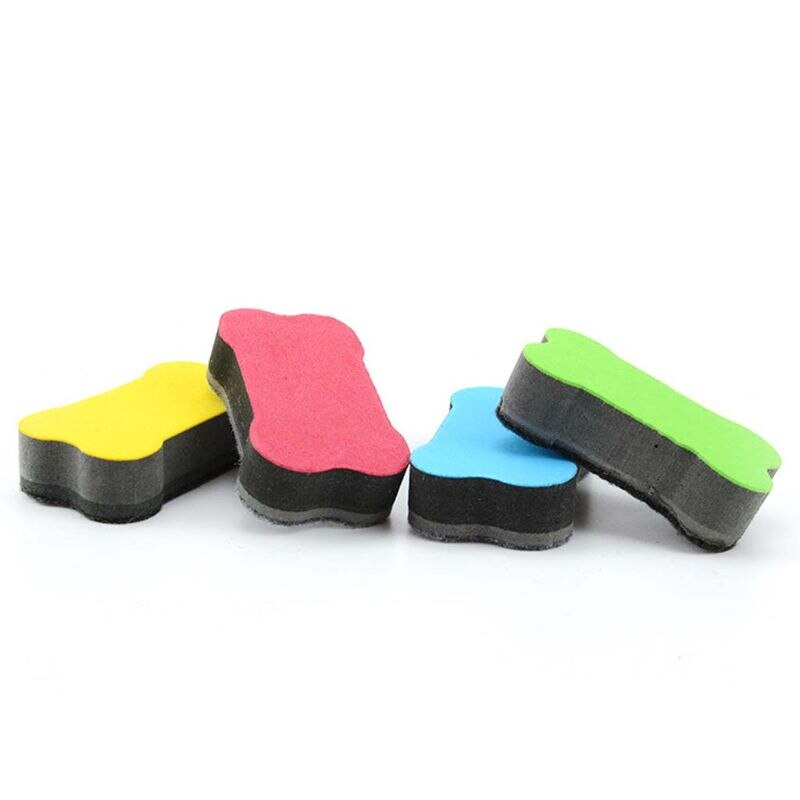 24- pack ben magnetisk whiteboard torka suddgummi markör renare torka för hem klassrum kontor skolmaterial brevpapper