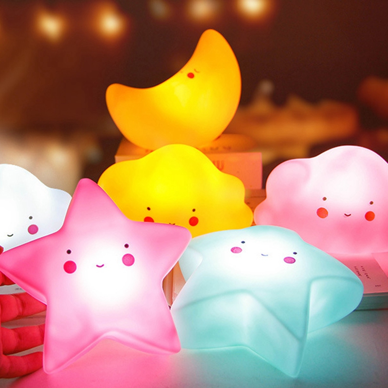 Lampada da notte portatile a LED in Silicone gattino carino lampada da notte per bambini con modalità di respirazione calde controllo del sensore tattile regali di natale f