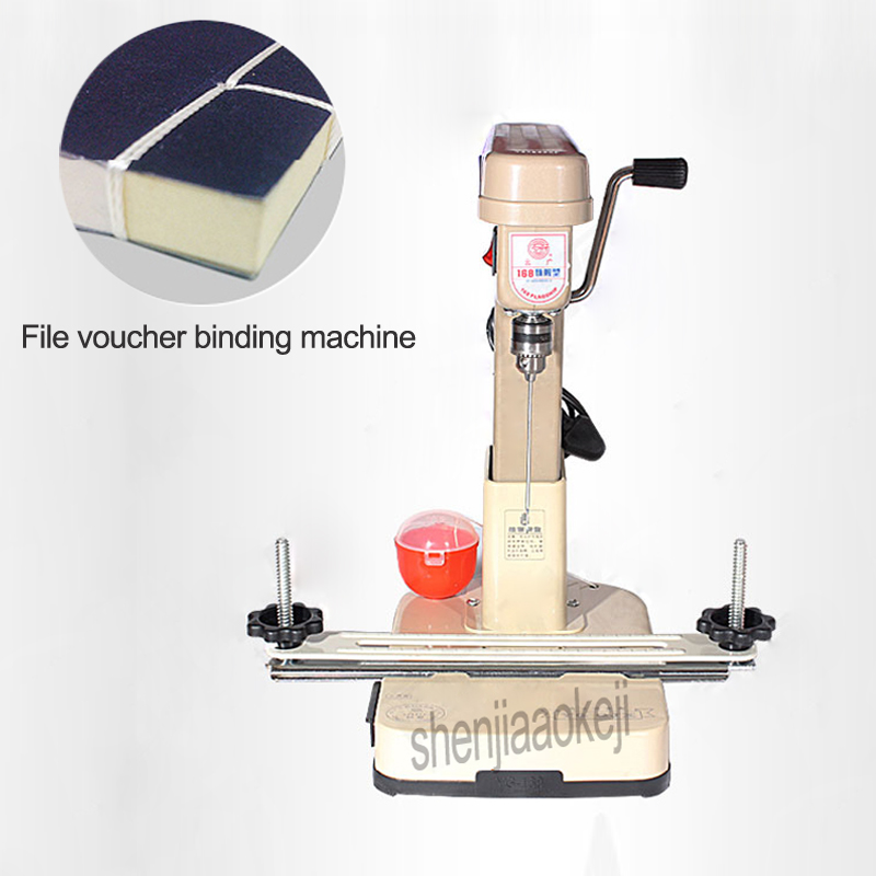 Elektrische buchbinderei maschine finanz anmeldeinformationen dokument Archiv bindung maschine Bindemittel maschine elektrische hefter 220 v 150 Watt