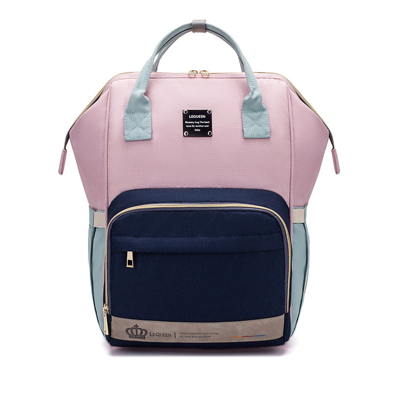 Lequeen — Sac à bandoulière tendance de créateur pour bébé, de maternité, à langer, de , accessoire de styliste, de grande capacité, à dos, sacoche de voyage, pour couches et soins: F