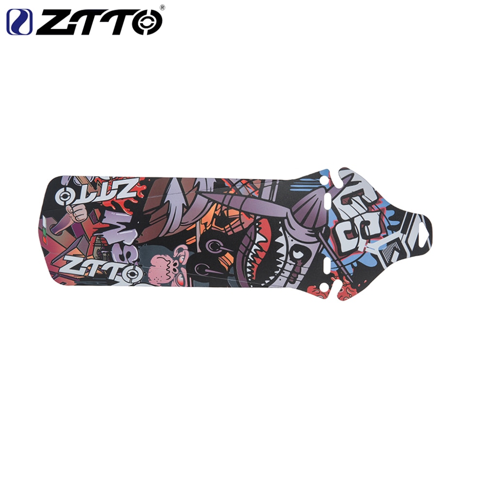 ZTTO 1pc Quick Release MTB Fender Mountain Bike Bicycle Front Rear Mudguard AM Enduro Wings Road Bike 11*32.5 length
