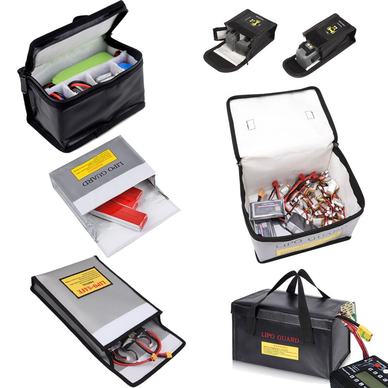 Lipo Batterij Draagbare Brandwerende Veiligheid Zak Lipo Guard Explosion Proof Brandwerende Opladen Sack Batterij Safe Bag Voor Battey