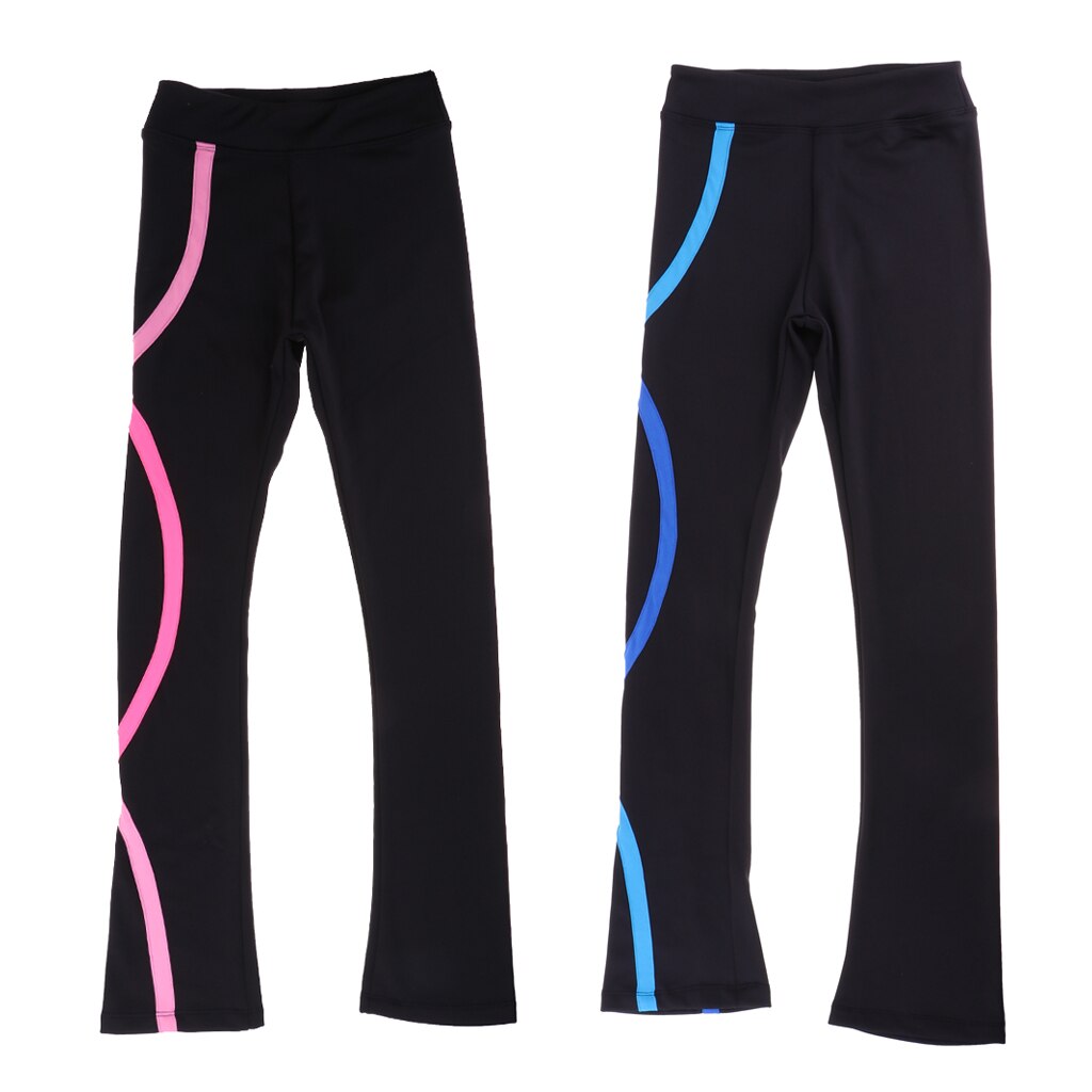Robe de patinage pour filles et femmes, pantalon d'entraînement, collant de Skate, Leggings, tenue