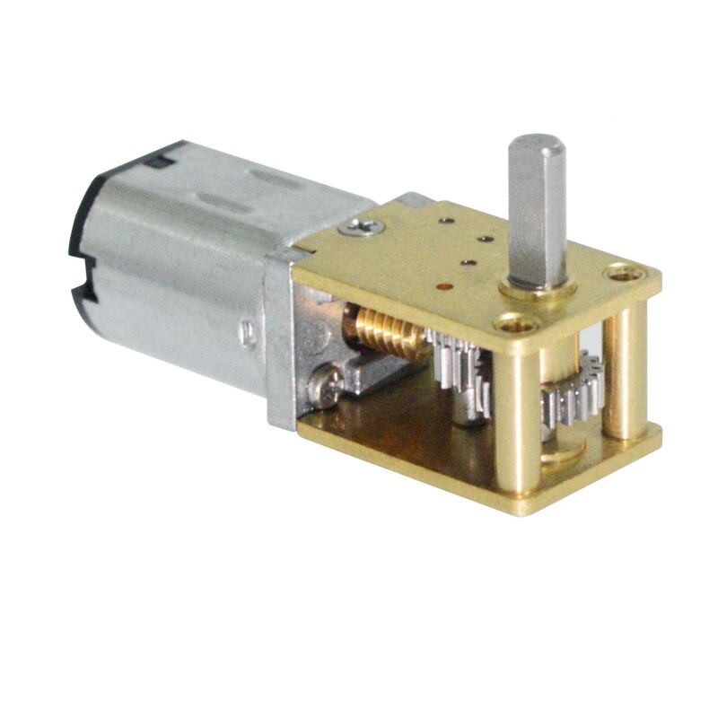 Factory Direct Worm Gear Motor 12v Micro Gear Motor High Torque Self-locking n20 Gear Motor