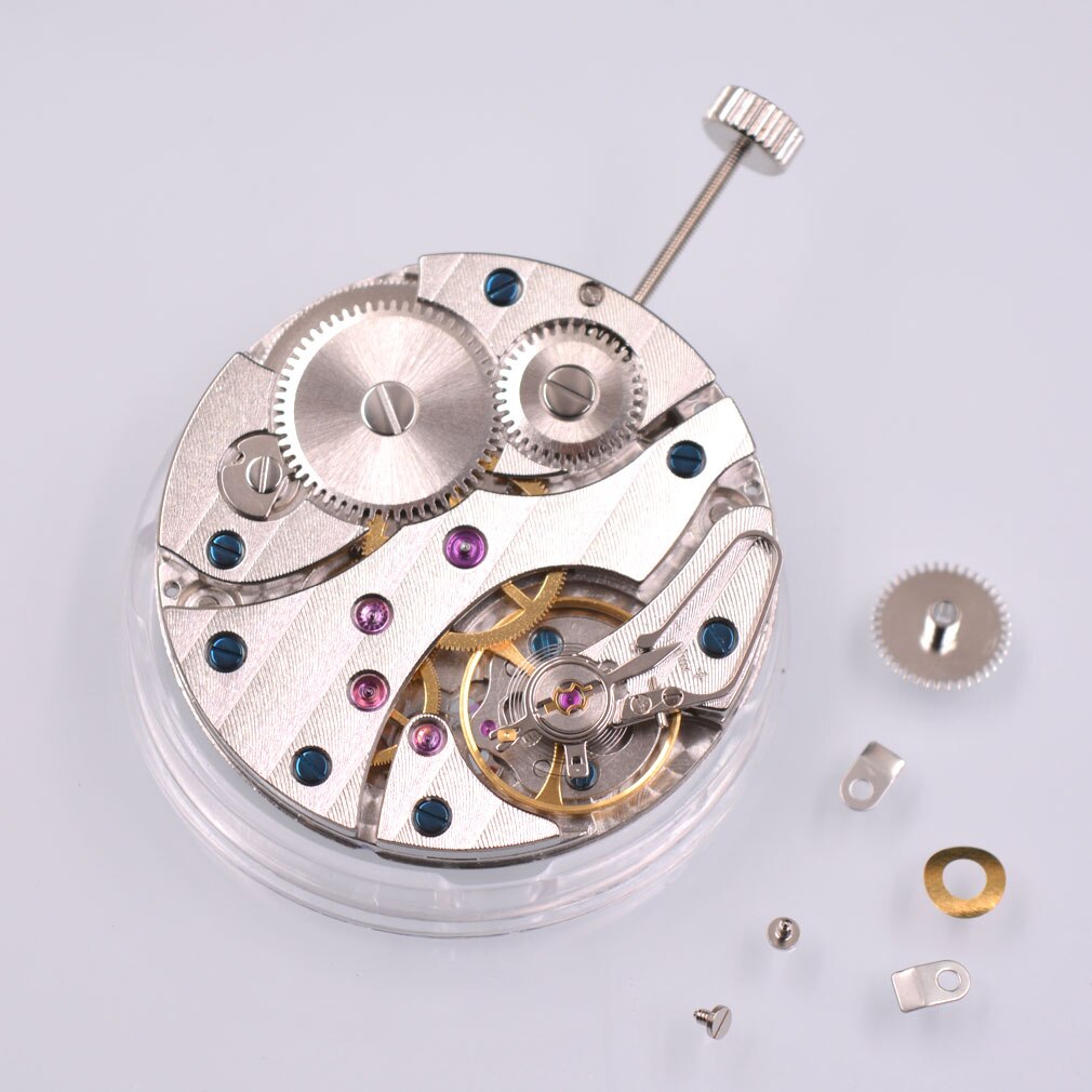 classic vintage watch movement 17 Jewels hand winding 6497 mens watch Swan Neck movement