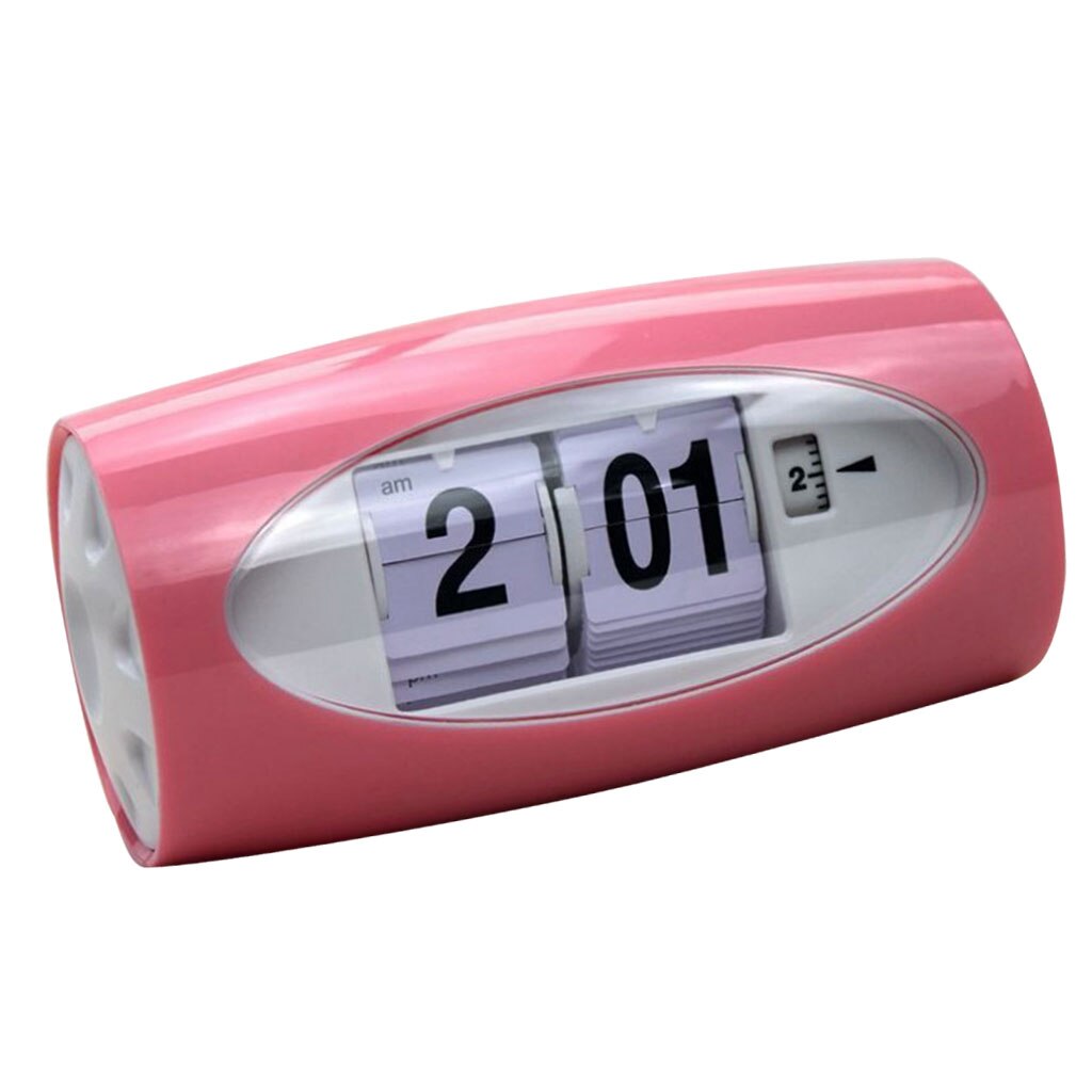 Auto Flip Clock Table Alarm Clock Kids Retro Classic Watch Home Bedroom Decor Desk Clock Digital Table Clock
