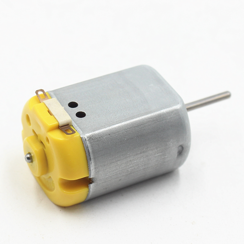 15mm Long Shaft 280 Flat DC Motor Micro Motor for DIY Technology Models, DC7.4-12V High Speed Motor, Shaft Diameter 2mm