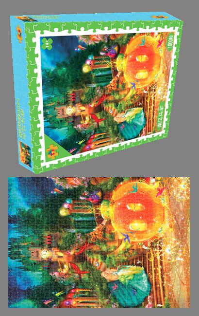 1000 stück Puzzles Pädagogisches Spielzeug Scenic abbildung Raum Sterne Pädagogisches Puzzle Spielzeug für Kinder/Erwachsene geburtstag: 26