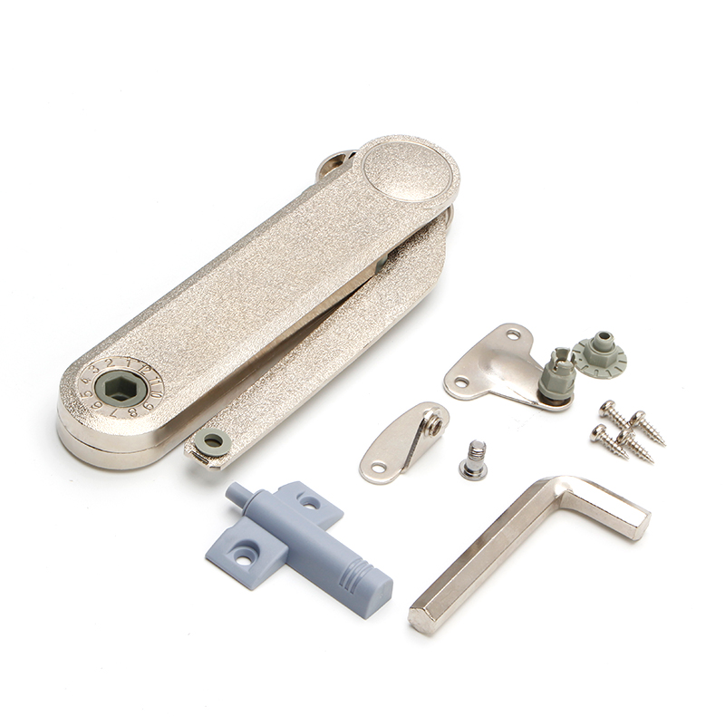Betoci, bisagra hidráulica para armario de cocina, gran resistencia, elevador de puerta de gabinete, barra de soporte de parada aleatoria, herraje para muebles con resorte de aire: Default Title