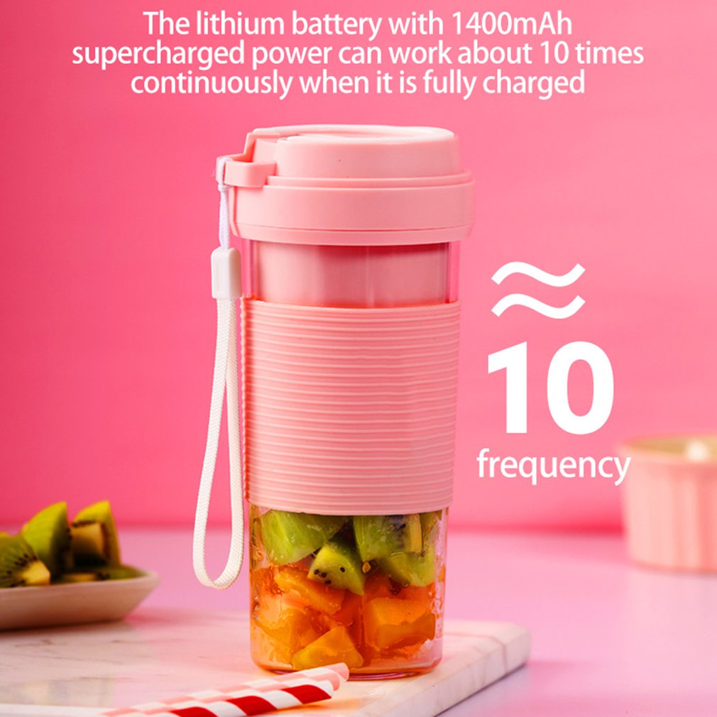 300ml bärbara juiceblandare usb juicepressar juicekopp multifunktions fruktmixer mixermaskin smoothies matberedare