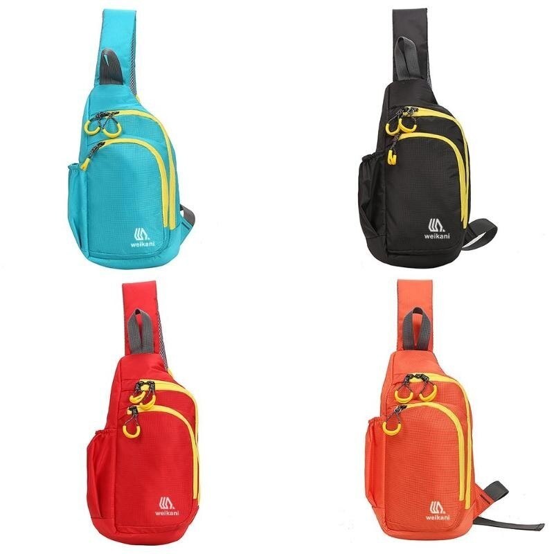 Outdoor reistas, schoudertas voor dames en heren, waterdichte sporttas, heuptas, schoudertas voor fietsen, hardlooptassen, 4 kleuren