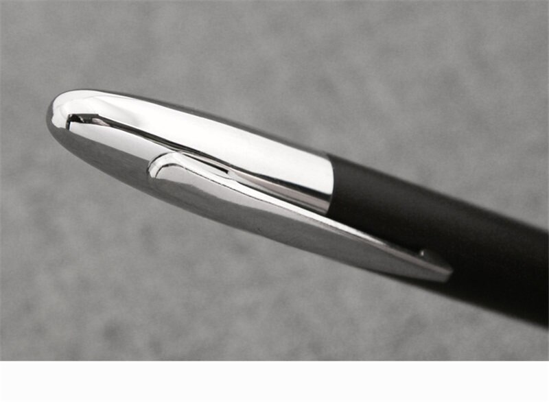 Executive Snake Clip and Silver Fountain Pen