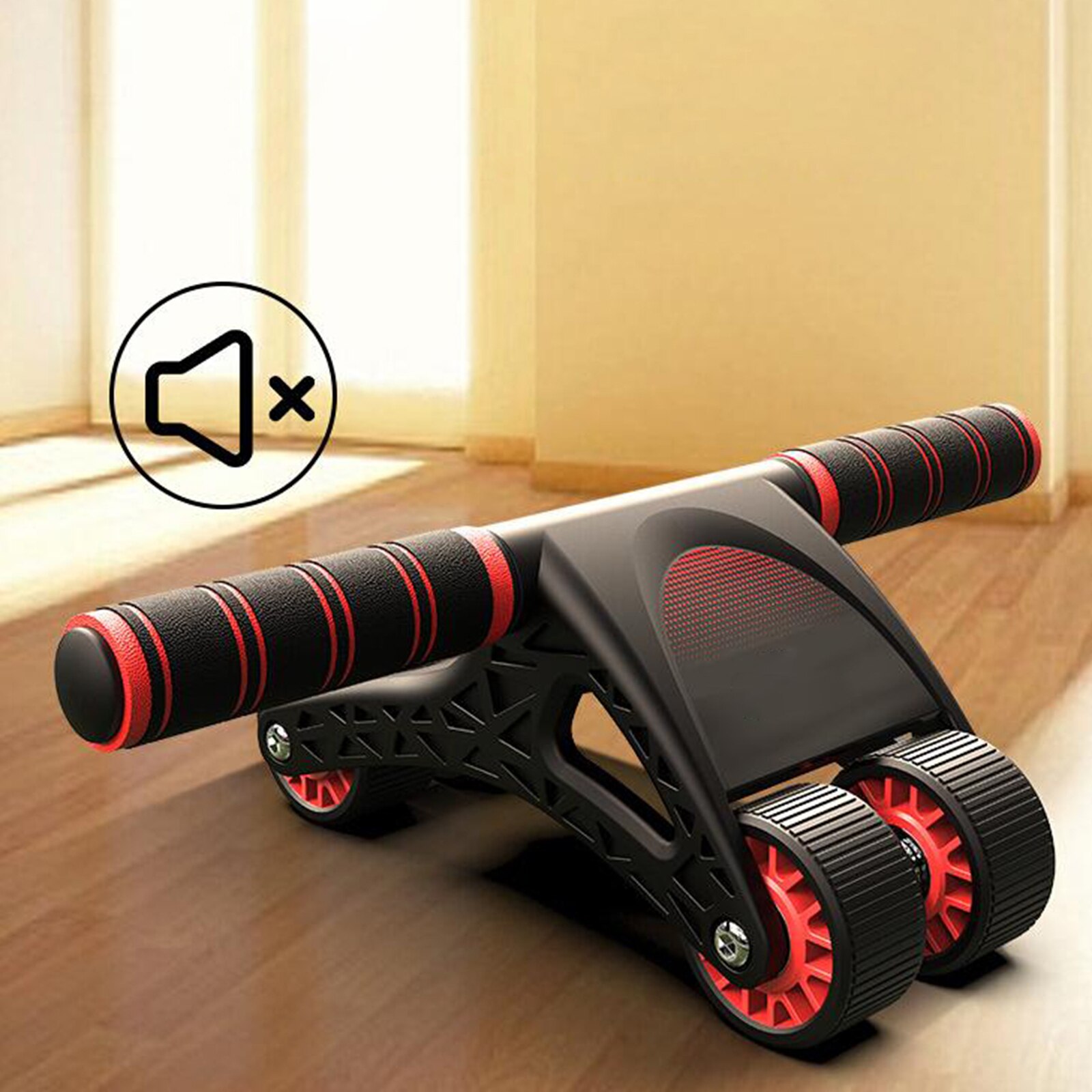 Home Gym Wheel Abdominal Fitness Exercise Equipment