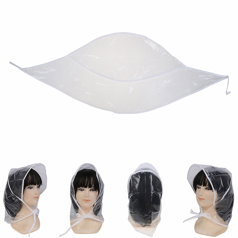gorro de plástico para la lluvia, impermeable, para hombres y mujeres, para niños, uso Universal, senderismo, pesca, lluvia, impermeable, sombreros a prueba de viento