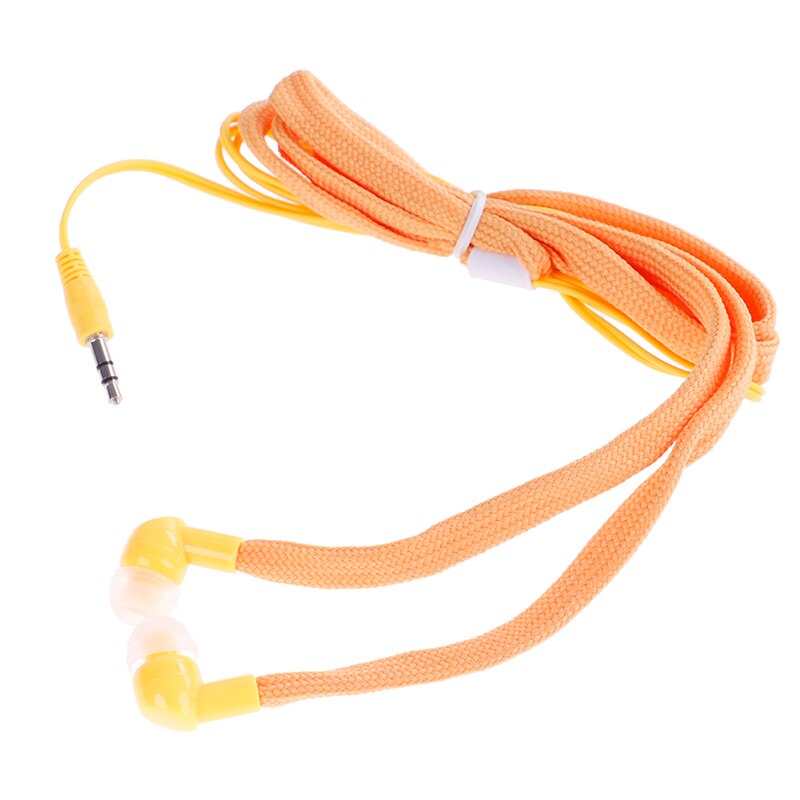 Veter oordopjes super bass koptelefoon headset stereo oordopjes hardloop oordopjes: Geel