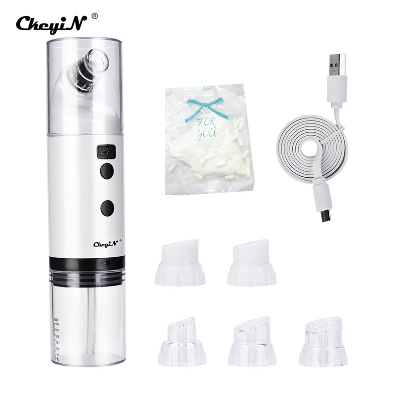 Led Licht Kleine Bubble Comedondrukker Pore Vacuüm Zuig Water Fietsen Spa Gezichtsreiniger Puistje Sucker Gezicht Reiniging 48