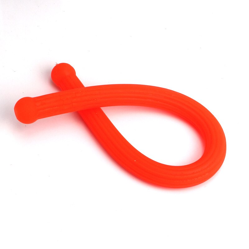 Soft Rubber Noodle Elastic Rope Toys Stretch String Decompression Toy Stretchy String Fidget Relief Stress Vent Toys ZLL