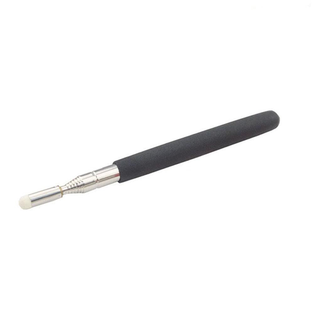 Puntero táctil extensible para pizarra electrónica, herramienta de enseñanza, 1 unidad, telescópica, puntero para profesores, 1 metro: Black 