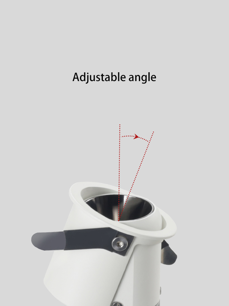 Led Mini spotlights COB Spot Lights Adjustable Angle Foco 15 Degrees Small Ceiling Lamp Recessed Round Opening 30mm Anti Glare