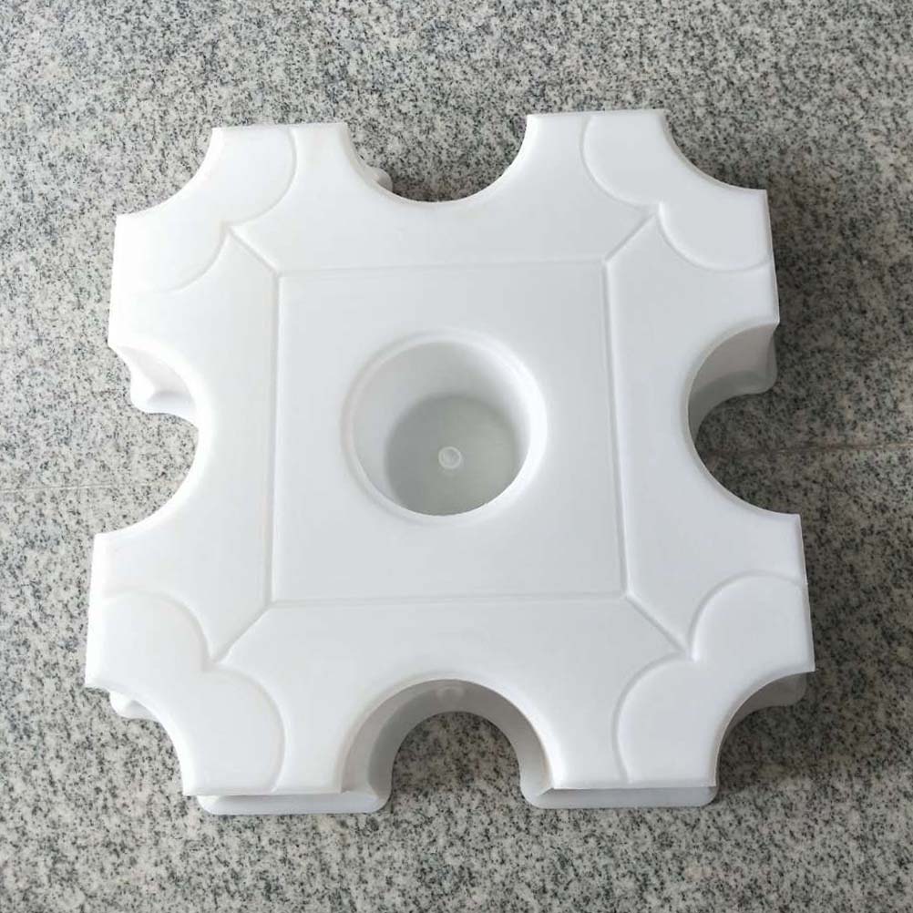Cement Mold Stepping Stone Mold Reusable Concrete Mold for Patio Garden Lawn Pavement 30x30x7cm
