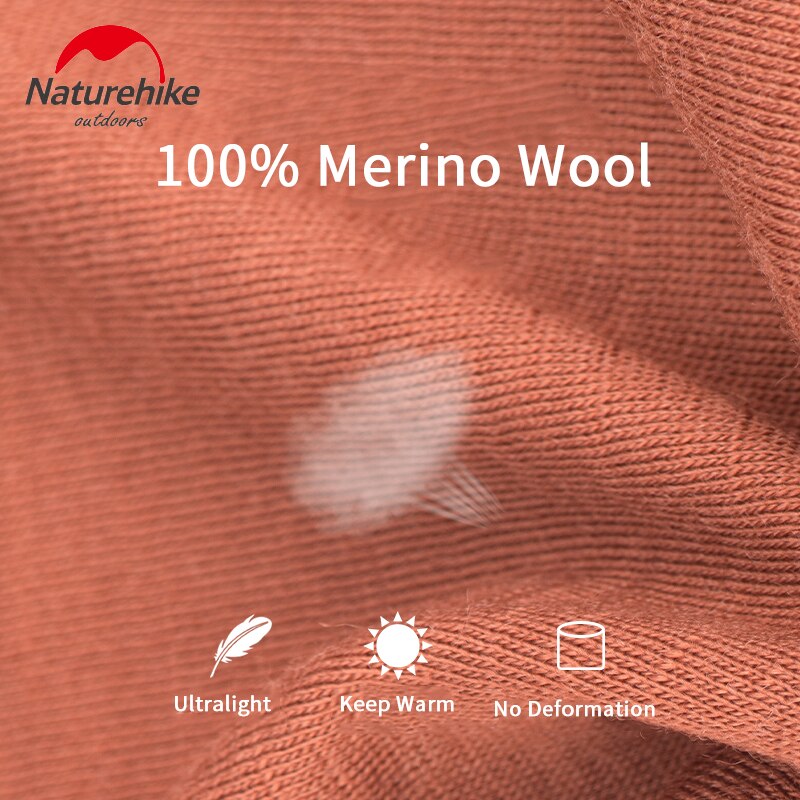 Naturehike outdoor wollen warmhoud tulband dagelijkse sport stretchstof multifunctionele sjaal haarband zacht ademend