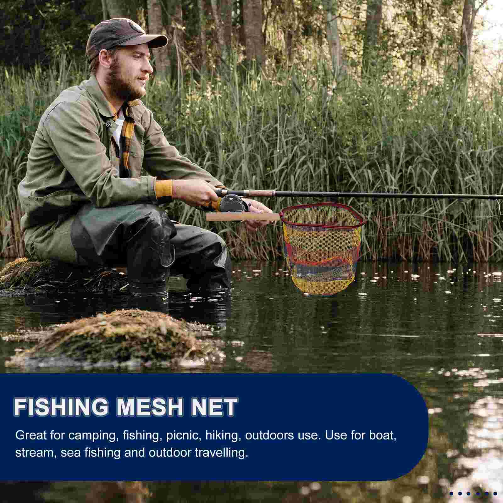 Red de pesca duradera, red de pesca profunda, red fina, malla de captura