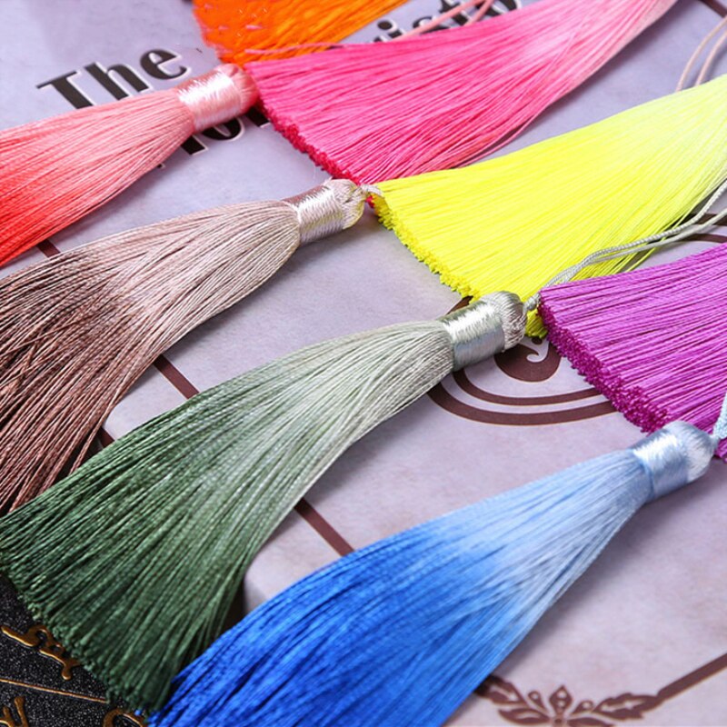 5 stks Geleidelijke Kleine Kwastje DIY Hanger Sieraden Gordijn Kleding Decoratieve Accessoires Auto sleutel Tas Hanger Craft Kwasten