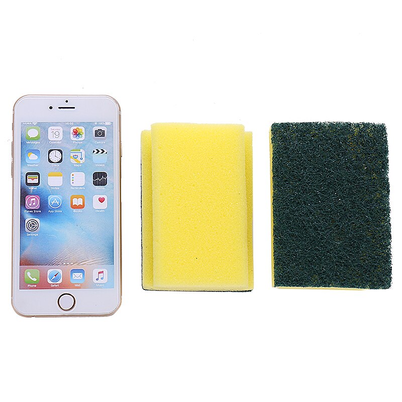 Vanzlife clean kitchen magic sponge to wipe microfiber cloth to wipe a strong decontamination clean the scrub brush pot to use