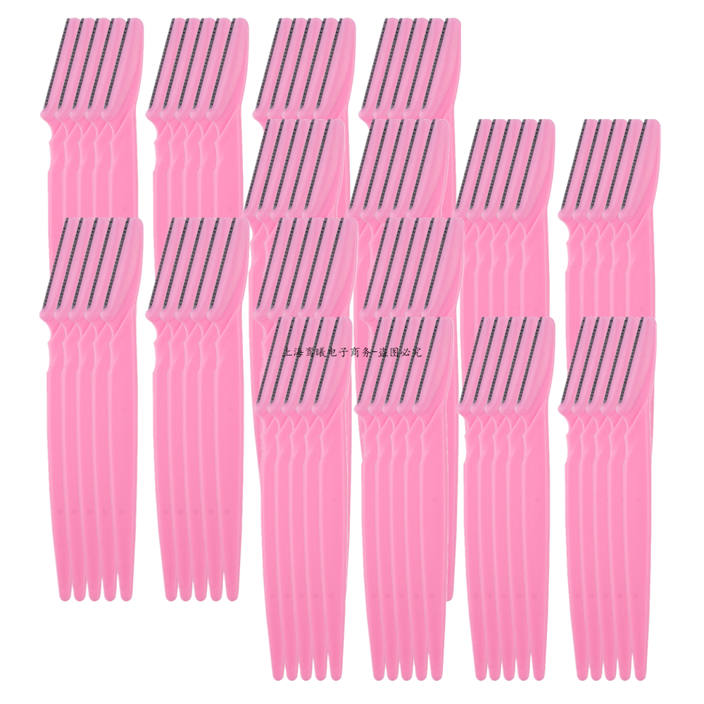 Arrivals Eyebrow Trimmer Face Razor Knife Eye Brow Blades Shaping Makeup Tools Facial Body Hair Removal Scraper Shaver: black