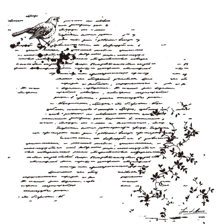 Fågel / genomskinlig klar stämpel / sigill för gör-det-själv scrapbooking / fotoalbum dekorativ klar stämpel  a0268