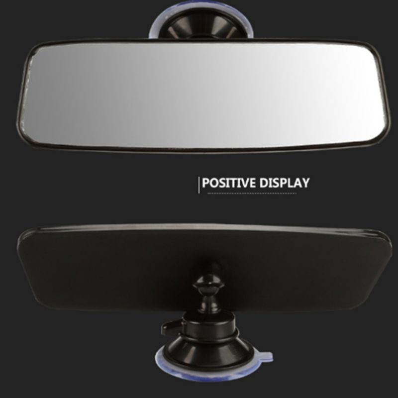 Universal Interior Rear View Mirror Suction Rearview for Car 360 Rotation-free PVC Suction Cup Auxiliary Auto Part Accessories