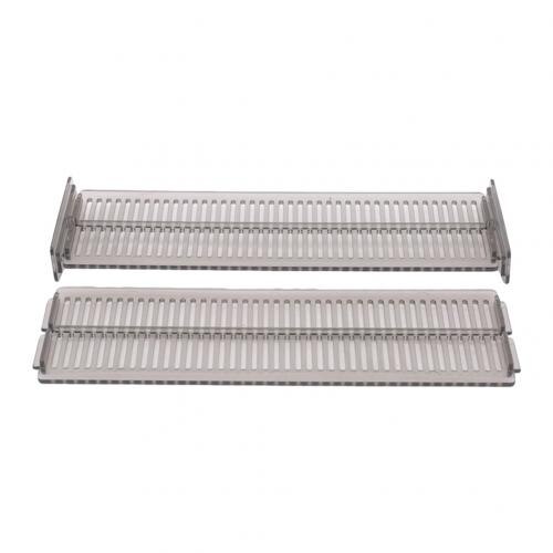 2Pcs Durable Drawer Cabinet Storage Partition Divider Adjustable DIY Organizer Drawer Partition for kitchen drawer organizer: Default Title