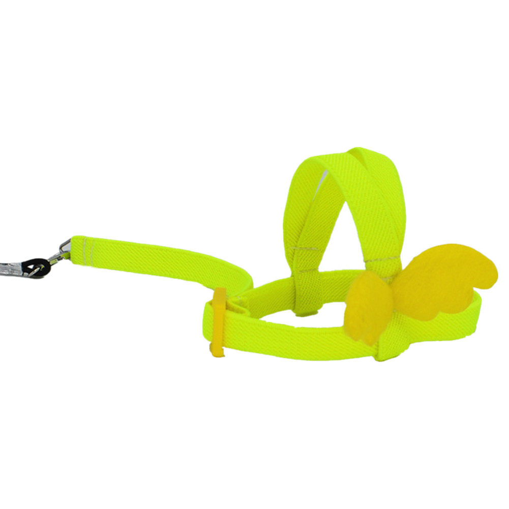 Pet Parrot Traction Strap Bird Harness Leash Flying Rope Straps Outdoor Training Rope For Budgerigar Lovebird Cockatiel Lizard