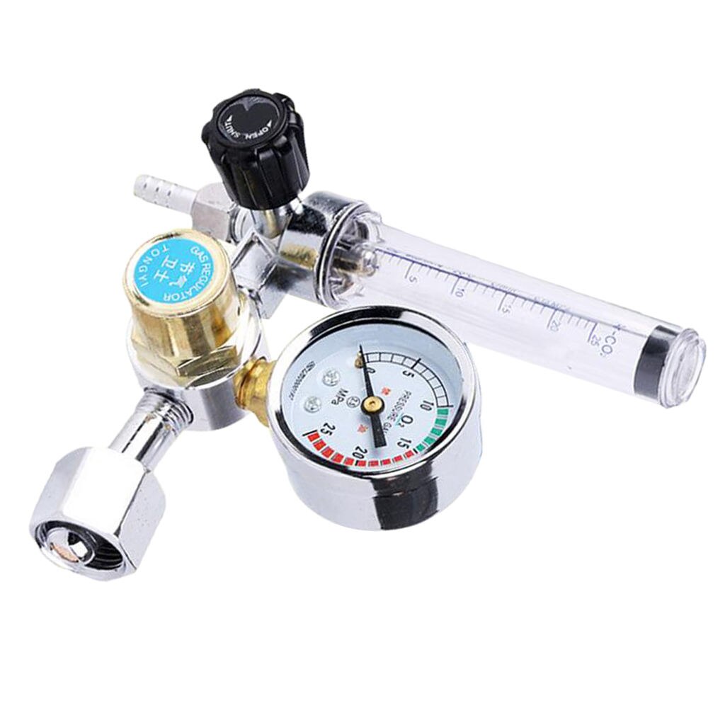 Gas Regulator Pressure Gauges Oxygen Argon CO2 Pressure Reducer Flowmeter