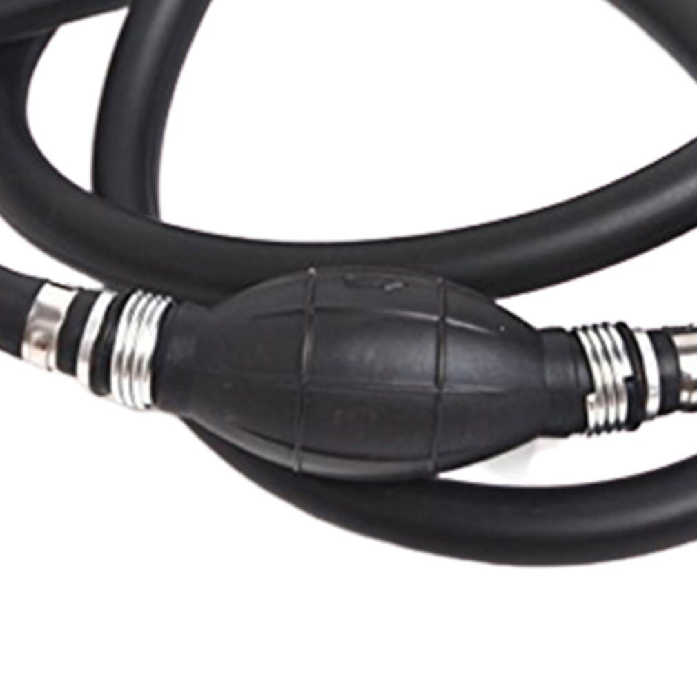 Auto Car Hand Manual PVC Fuel Line Oil Water Liquid Transfer Pump Tube Primer Gas Petrol Pumps Fuel Pump