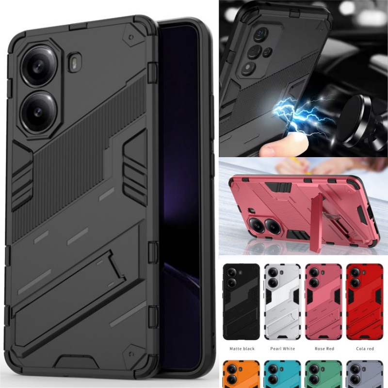 For Xiaomi Poco X7 Pro 5G Case Magnetic Armor Shockproof Phone Cases for Pocophone Pocco X7Pro X 7 Pro 5G Kickstand Back Cover