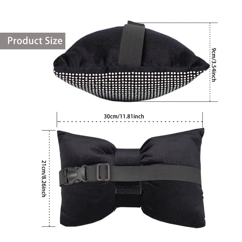Rhinestone Crystal Bow Car Headrest Bling Neck Rest Crystal Bowknot Car Neck Pillow Ergonomic Multifunctional