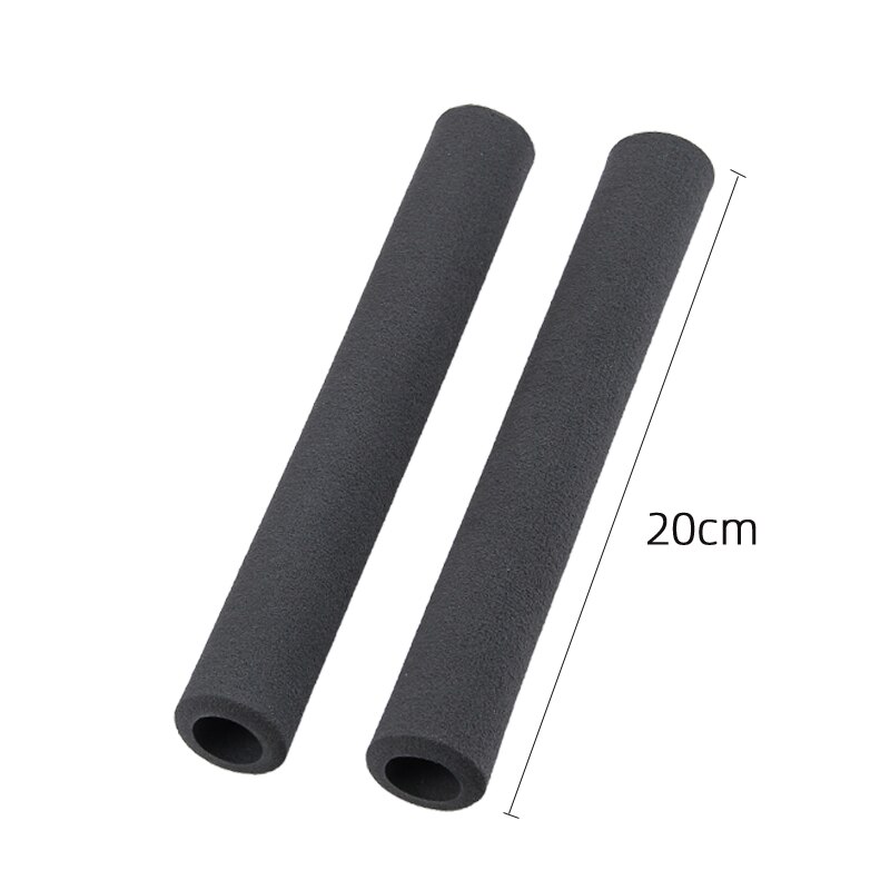 2 Stks/set Wandelwagen Stuur Foam Cover Paraplu Kinderwagen Vervanging Spons Grip Armsteun Protector Accessoires Zwart Antislip