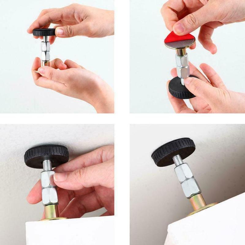 Adjustable Bed Frame Shockproof Tool Anti-shake Tool Threaded Support Wall Telescopic For Room