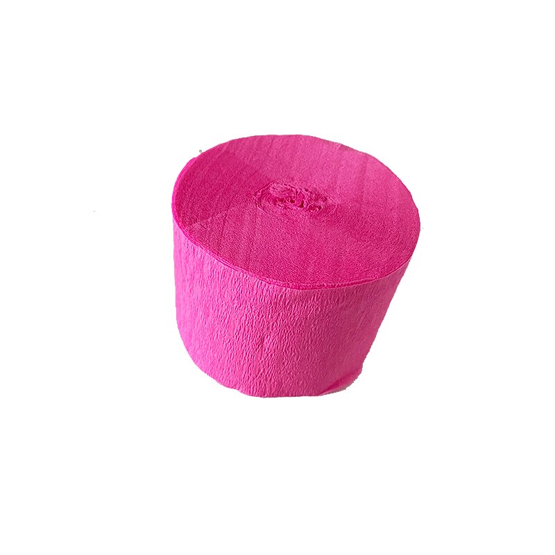 Banderole de fête en papier froissé, 82 pieds, 25M, décorations d&#39;arrière-plan colorées en papier crêpe pour enfants, décor de mariage d&#39;anniversaire: A11