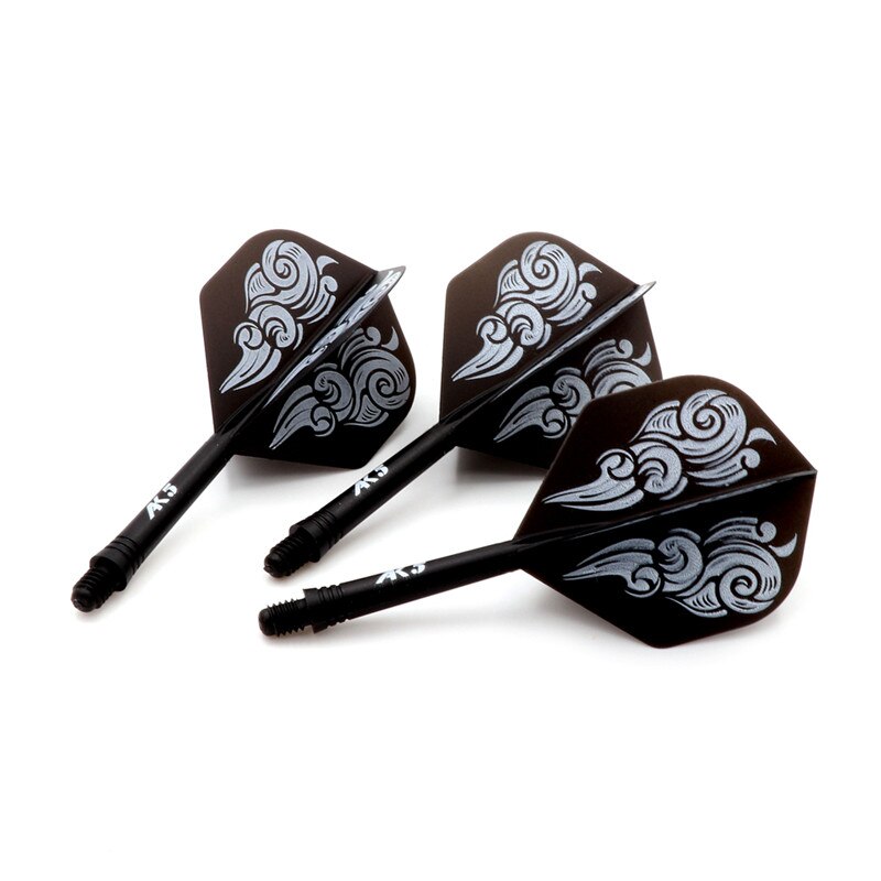 CUESOUL Rost Integrated Dart Shaft and Flights Standard Shape,Set of 3 pcs: CSAK-51XFY